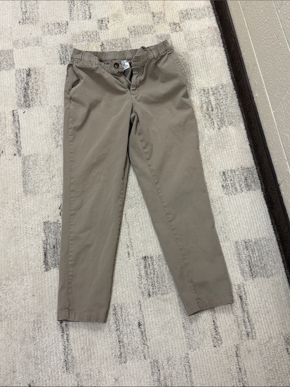 Cove Men's Chino Pants in Taupe Green